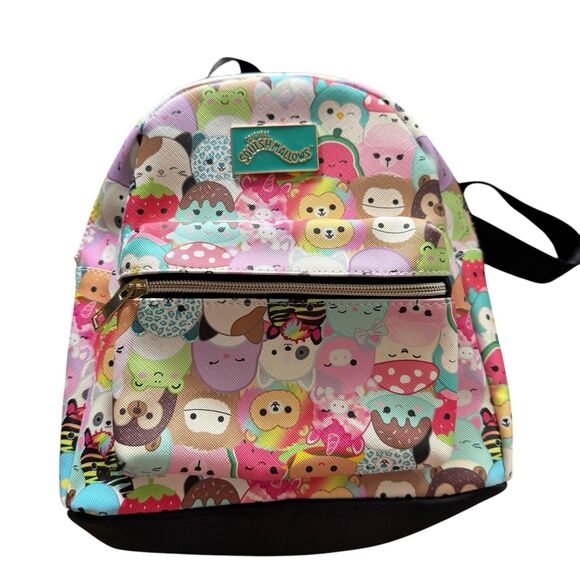 RARE Squishmallows Mini Backpack Cam Malcolm Wendy Maya Carl Benny Winston Hans - Picture 1 of 6